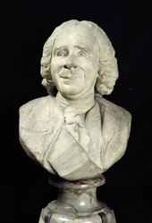 Rene Antoine Ferchault de Reaumur (1683-1757) mellszobra 1751 (terrakotta)